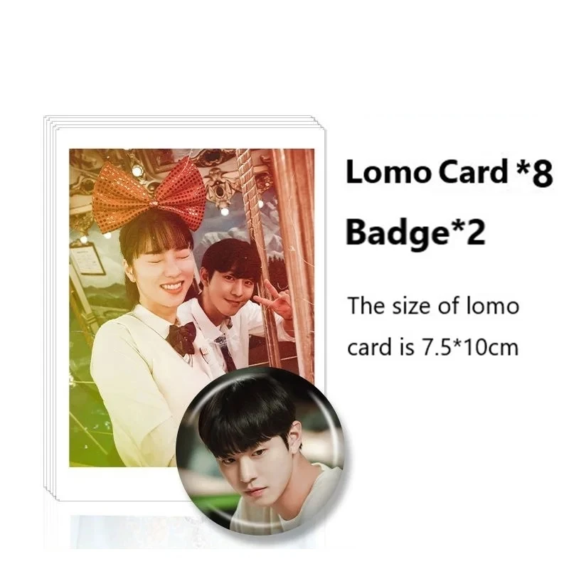 A Time Called You Hyo-seop Ahn Jeon Yeo-bin Hoon Kang Rowoon Photobook Set With Poster Lomo Card Bookmark Badge Photo Album