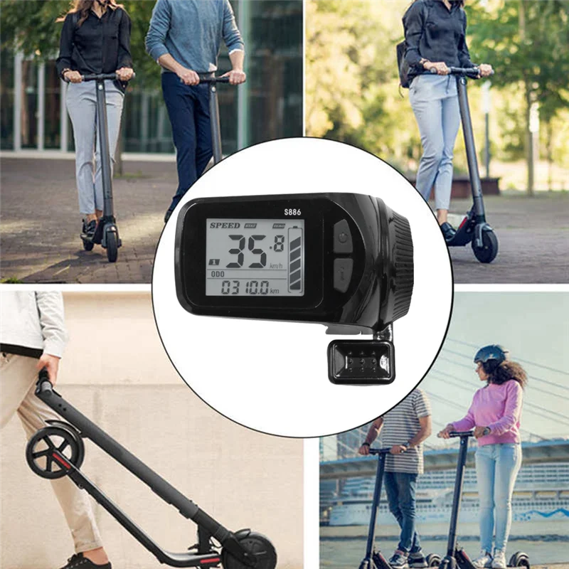 LCD Display Screen for Electric Bicycles E-Scooter