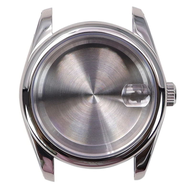 Luxury 316L Stainless Steel Watch Case with Oyster Perpetual Design, 28.5mm Dial Size