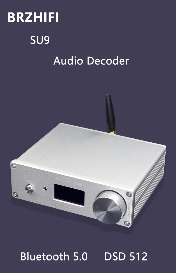 

2021 Новый Breeze SU9 двухъядерный ES9038 DSD512 Bluetooth 5,0 декодер DAC усилитель для наушников LDAC