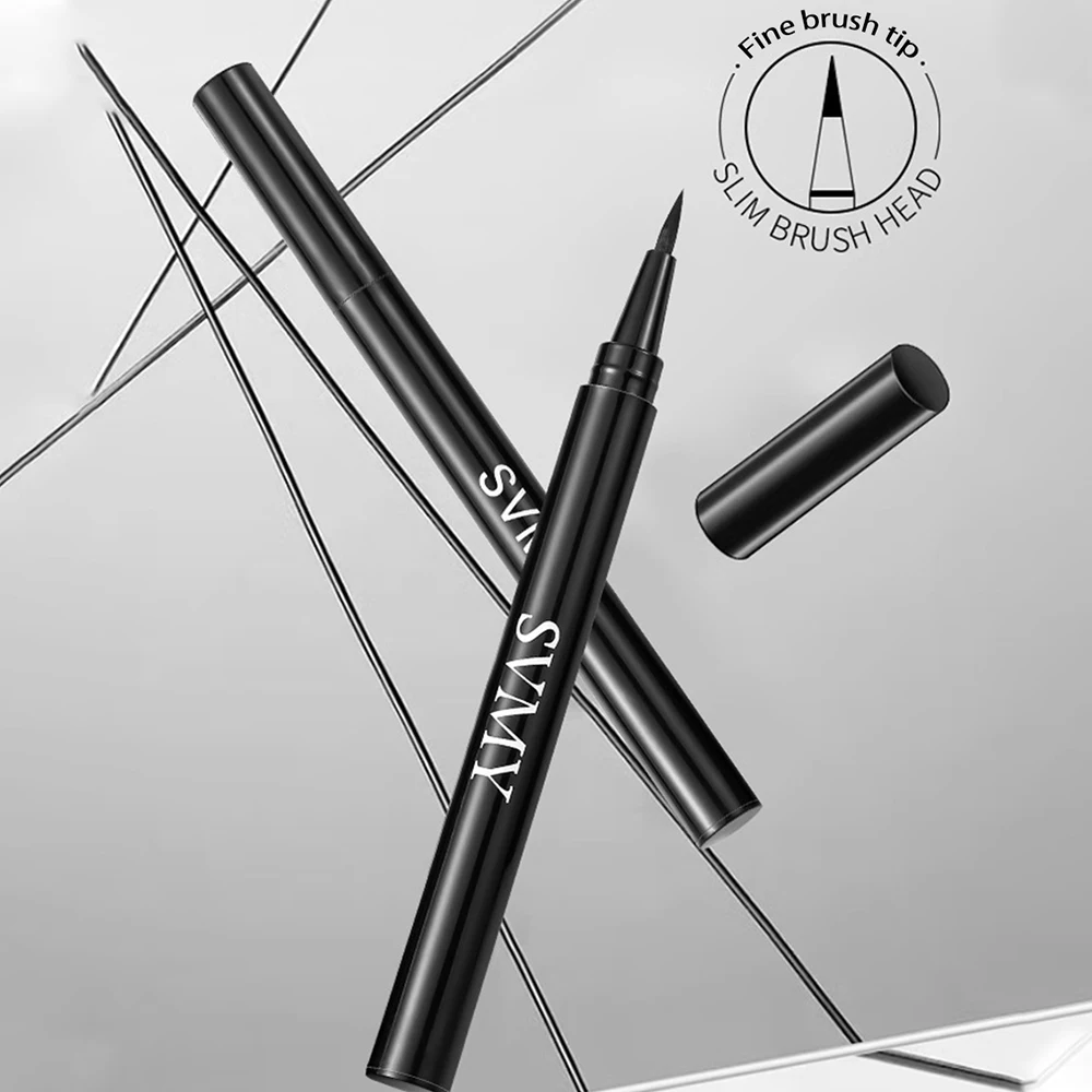 Liquid Eyeliner Sweat-proof Fast-drying Waterproof Precision Tip For Sensitive Eyes