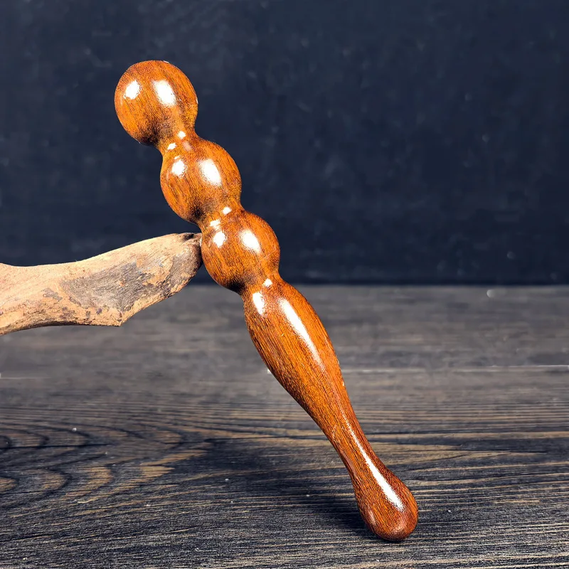 Wooden Acupoint Stick Foot Head Body Massage Stick Meridian Massage Beauty Accessories Acupoint Massage Tool