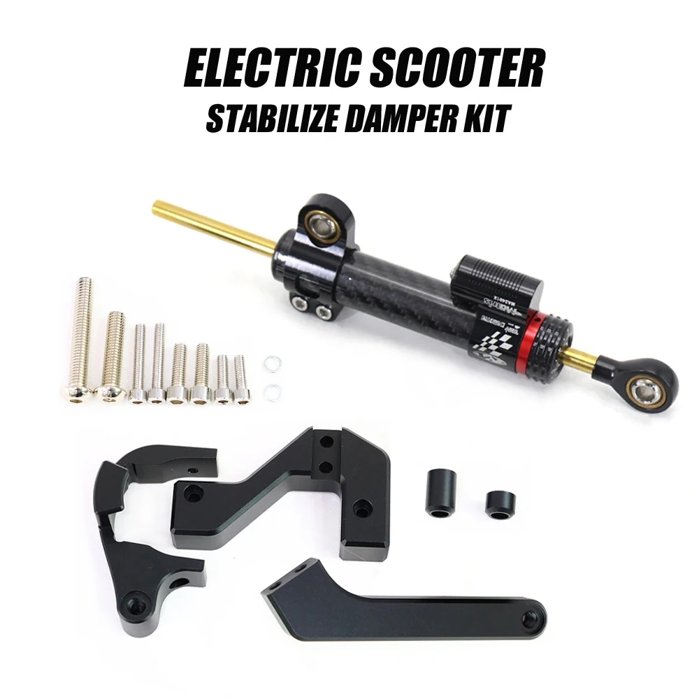 DirectionalSteeringCarbonFiberDamperforVSETT10ElectricScooter