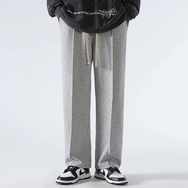 Wide leg Sports Pants Sweatpants 65% Cotton Baggy Joggers Neutral Loose Outdoor Personality Design Autumn Fitness Trousers sport jogging trousers fashion pants fashionable wide leg pants men casual pants