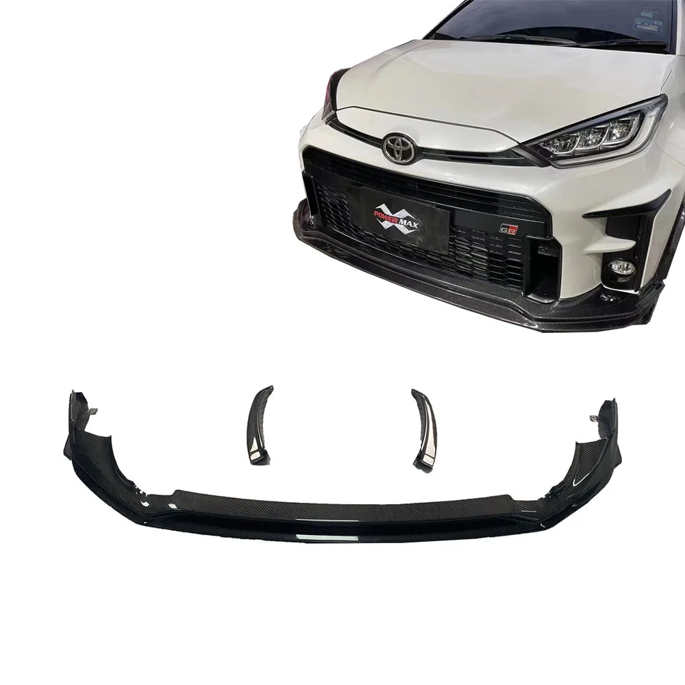 

Carbon Fiber Front Bumper Lip Trd Style For Toyota GR Yaris Front Splitter