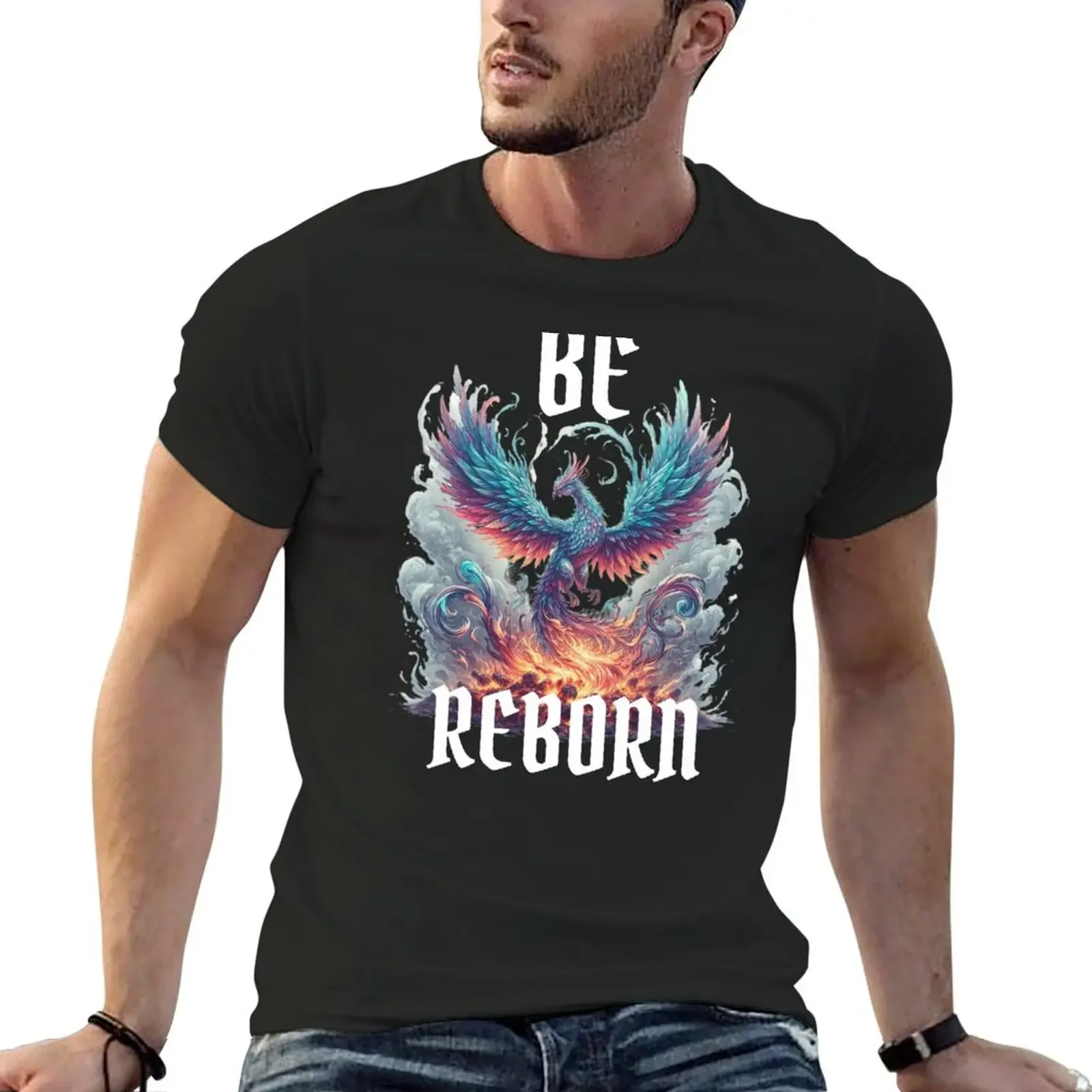 

Be Reborn T-shirt shirts graphic tees cute tops men clothes