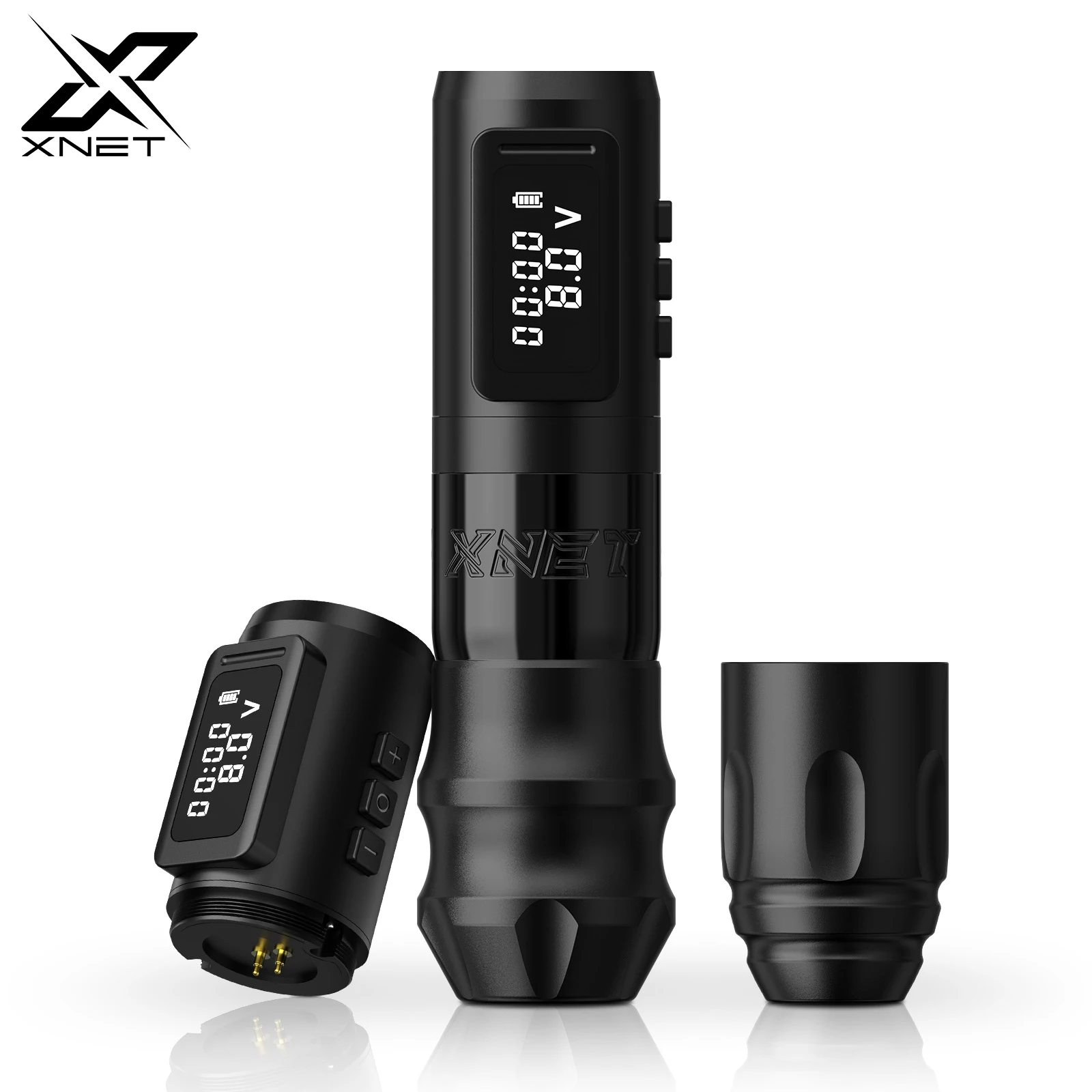 XNET Claws Wireless Tattoo Machine Rotary Pen with Powerful Brushless Motor with Extra 3.5/4.5/5mm Stroke For Tattoo Artist tattoo supplies tattoo pen