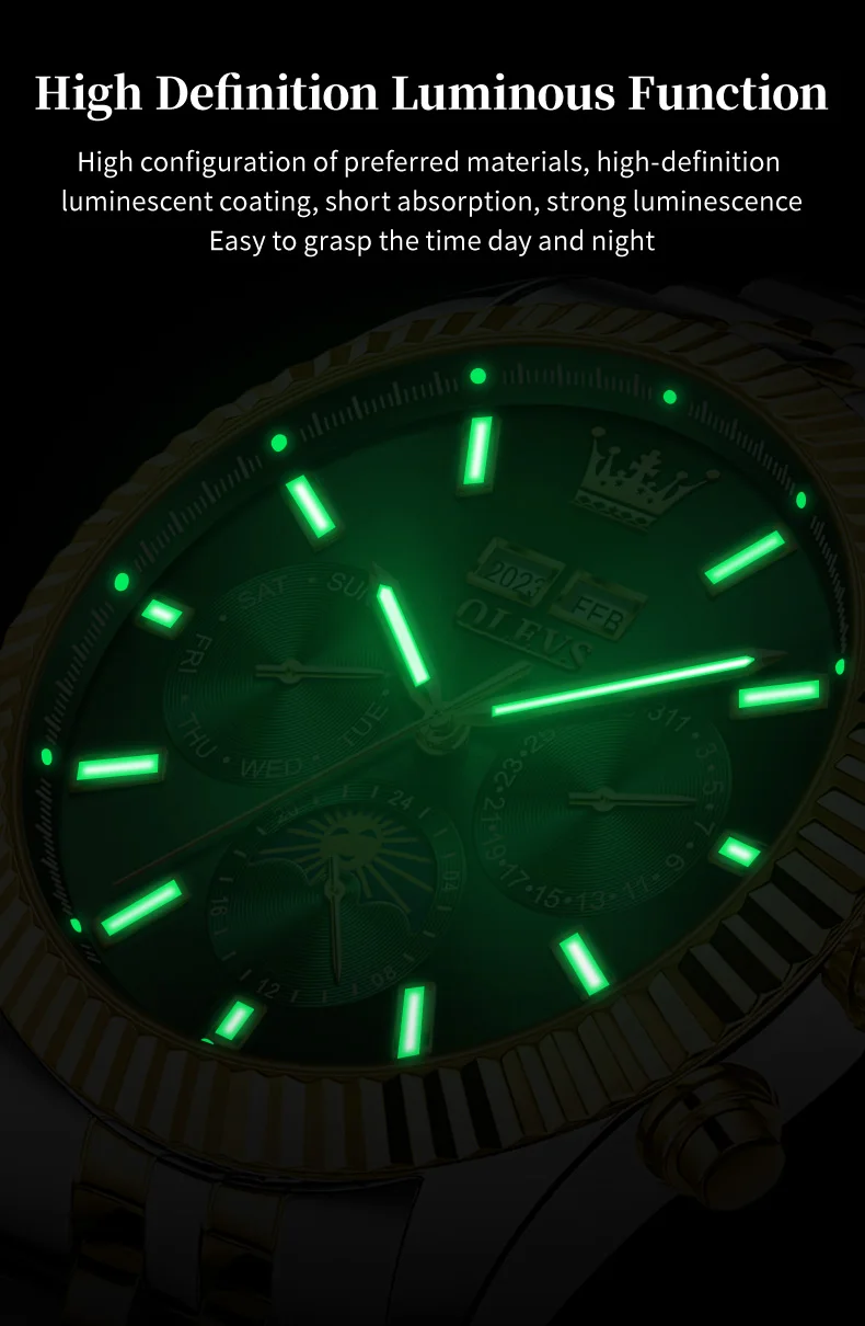 OLEVS 6688 Automatic Mechanical Men's Watch description image 14