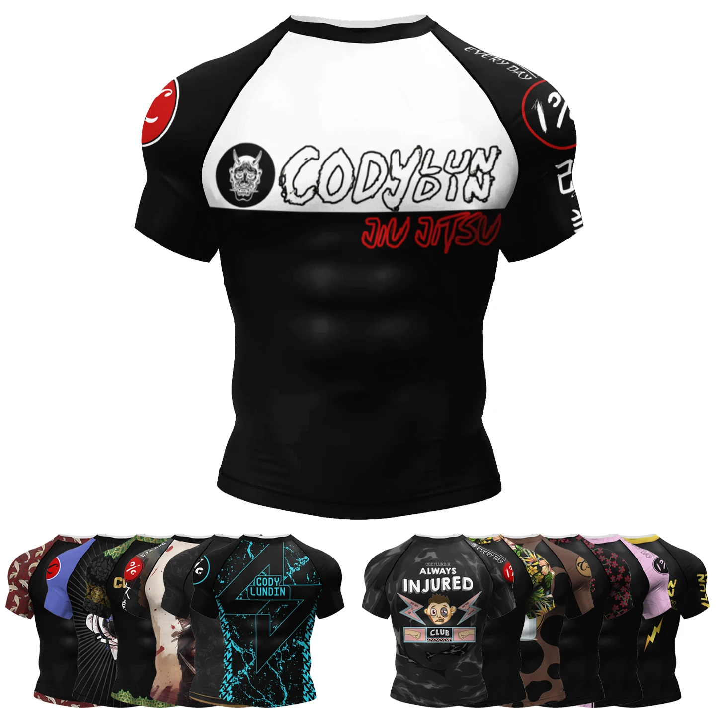 JUNNYPDレイド Odin's Jiu-Jitsu Rashguard – ZENKO FIGHTWEAR™