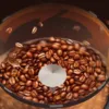 Automatic Coffee Bean Dryer, Coffee Bean Roaster 1300W Stainless Steel Transparent Glass Automatic Coffee Roaster Machine 4
