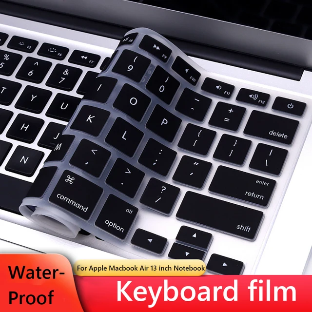 Waterproof Laptop Keyboard Cover for Apple MacBook Air 13 inch A2179 Silicone Notebook Protective Film Protector Skin Case 3