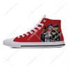 Gorillaz Rock Band ChakaKhan Noodle Murdoc Russel Casual Cloth Shoes High Top Lightweight Breathable 3D Print Men Women Sneakers 4