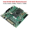 4*2.5G i226 12th Gen Intel N150 N100 NAS Motherboard 6-Bay 6*SATA3.0 PCIE X1 1*DDR5 4800MHz Soft Routing Firewall ITX Mainboard 1