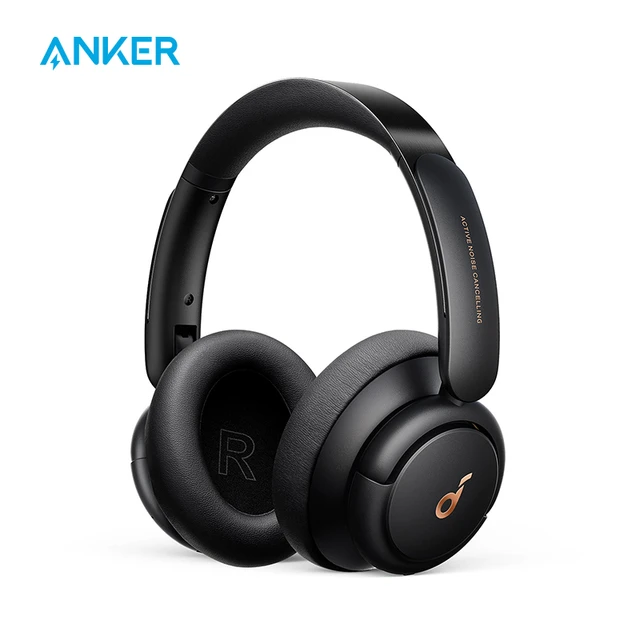Casque d'écoute Bluetooth à suppression du bruit Space Q45 de Soundcore par  Anker - Noir