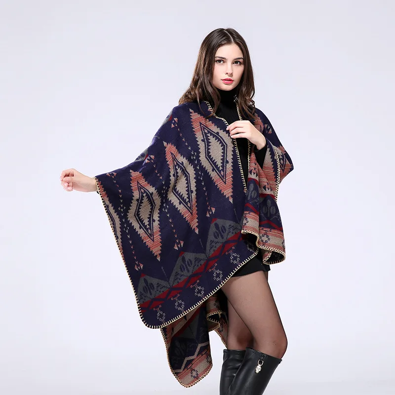 

Европейский и американский уличный шарф, зимние теплые кашемировые женские банданы из пашмины, женские шарфы, шаль 2023, дизайн T497