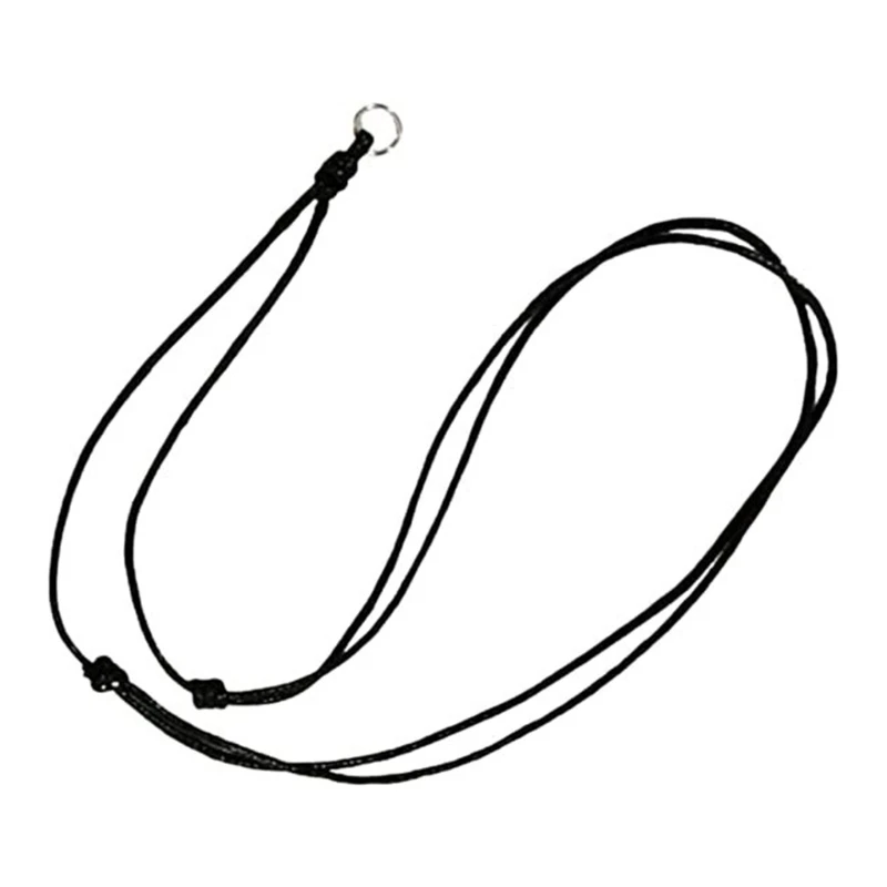

F42F Necklace Cord Necklace Rope Black Choker Necklace Cords for DIY Jewelry Making