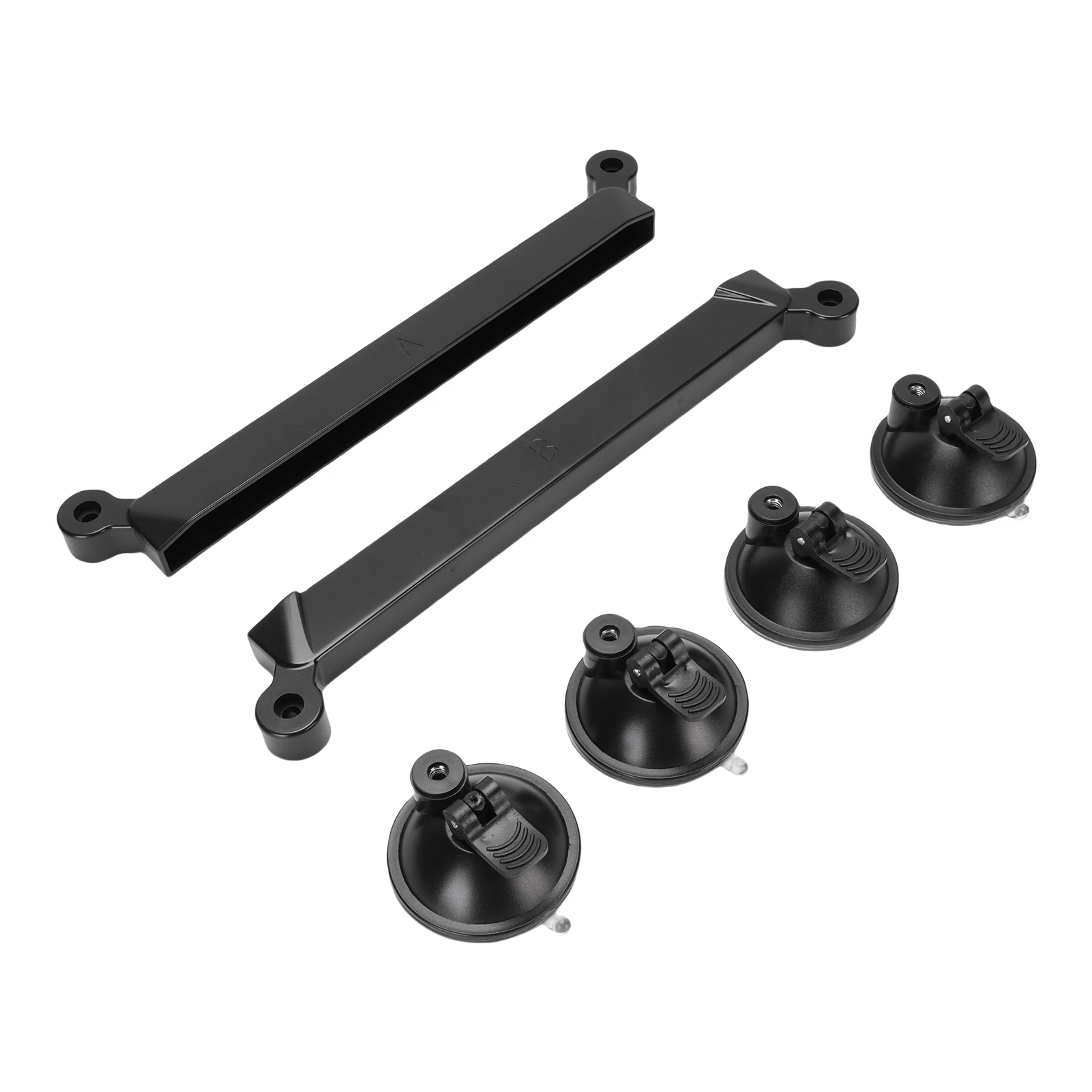 Satellite Dish Sunroof Mount Satellite Suction Cup Mount Secure ABS Space Saving Firm Grip Weather Proof Black for Windshield