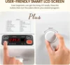 Automatic Bread Maker Machine, 1LB/1.5LB Programmable 2 Loaf Sizes, 3 Crust Colors, Small Digital Home Bakery with Dough, Cake, 4