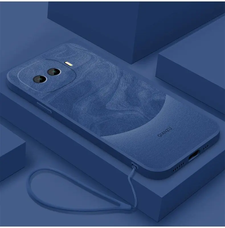 Ultra-Thin Liquid Silicone Anti-Fall Bumper Case - Soft, All-Inclusive Protection