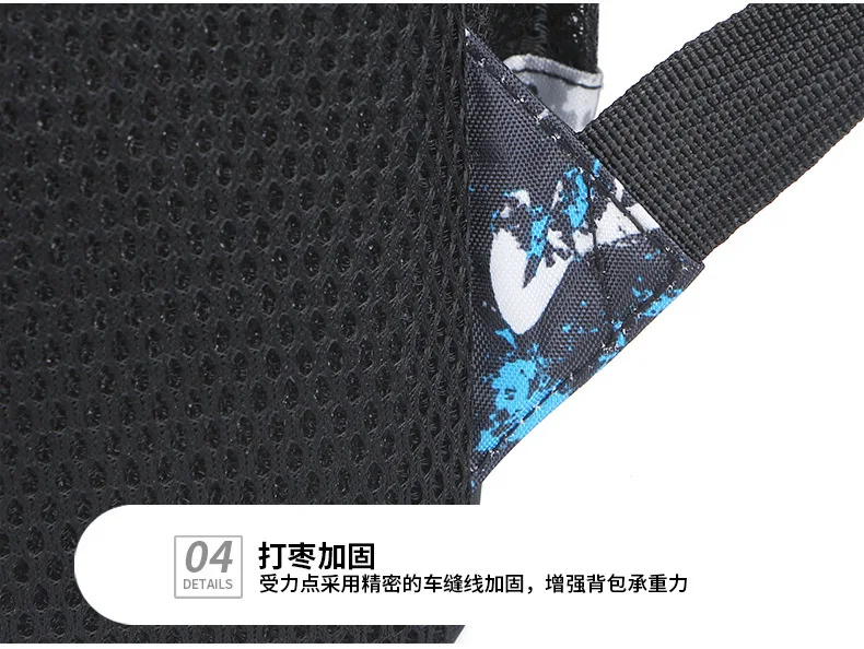 Lässiger Unisex-Rucksack für Mittelschüler und Oberschüler, große Kapazität, leichte Schultaschen, Geschenke 2026 – Detail 28