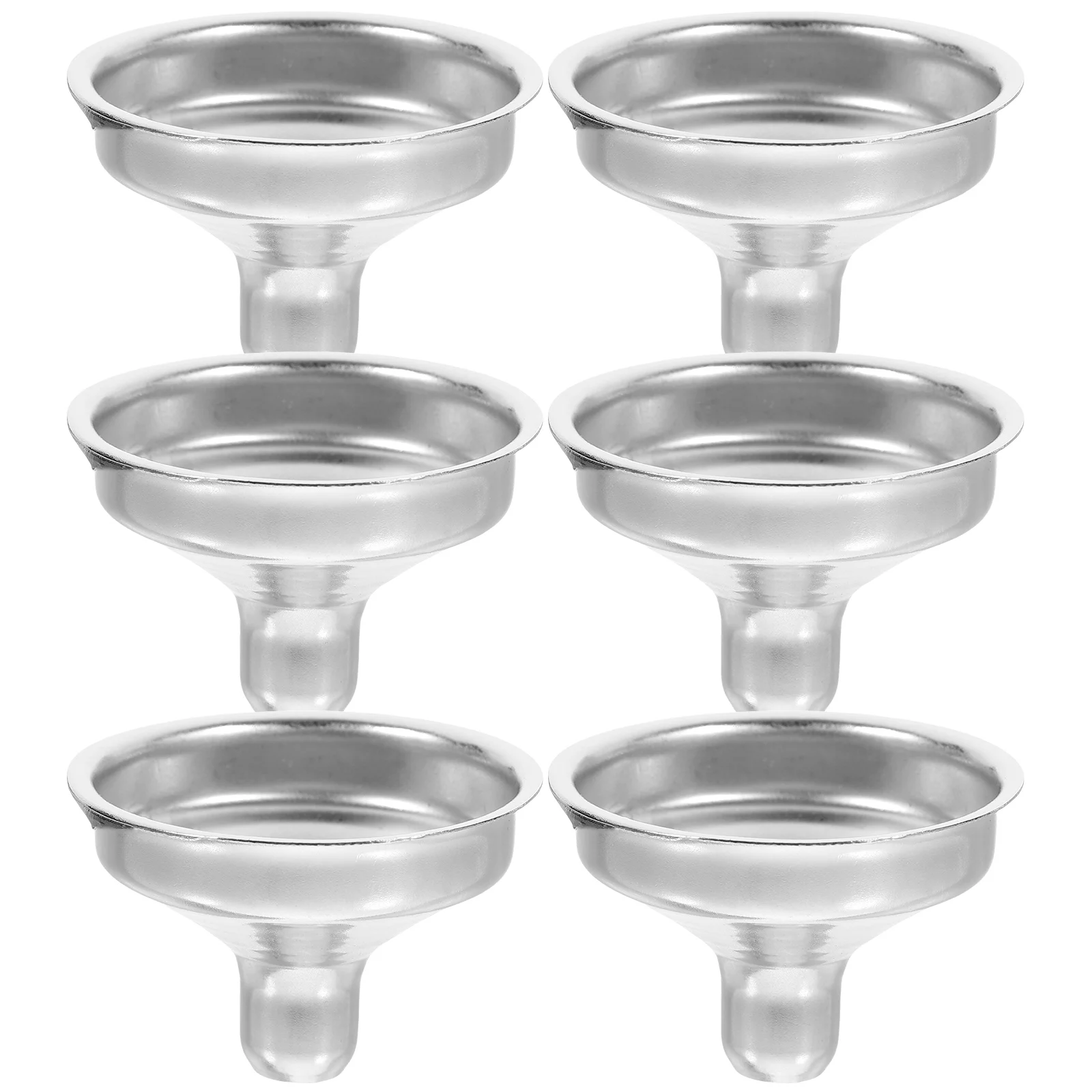 

Stainless Steel Mini Funnels 6Pcs Filling Kitchen Funnel Essential Oil Bottles Flasks Diy Lipbalms Cooking Spices Liquids Small