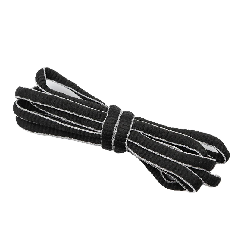 Weiou The New Listing Trendy Shoelaces semi-circular shoelaces insert reflective belt Night Running Shoe Laces For Women Sneaker