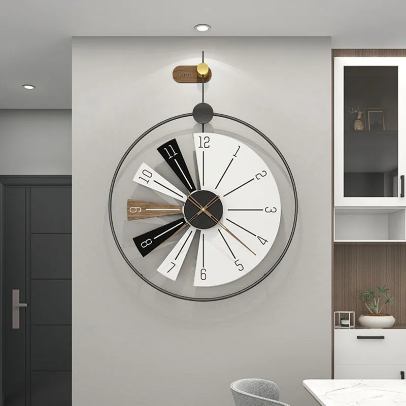 Cute Modern Wall Clock Design Luxury Retro Digital Wall Clock Large Kitchen Reloj De La Pared