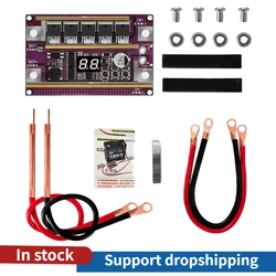 Mini Spot Welder For18650 Battery Diy Kits 99 Levels Digital Display Adjustable Spots Welding Control Board Spot Welding Machine