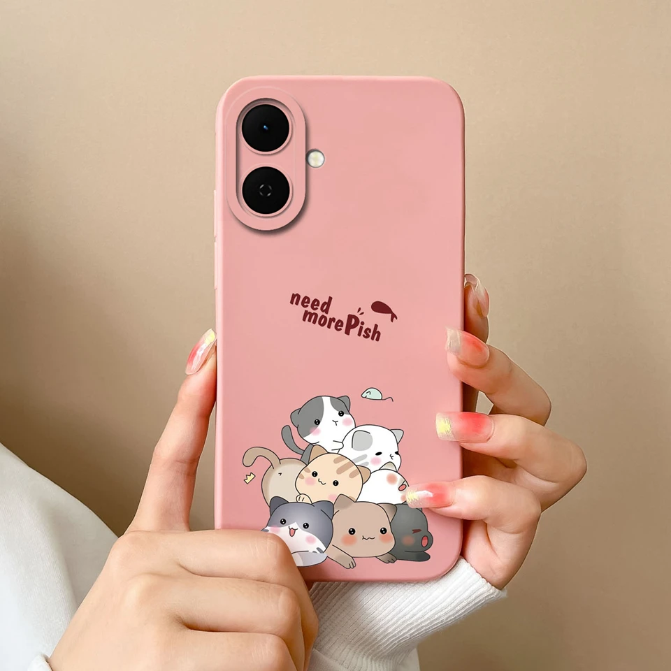 Cartoon Astronaut Cactus Anti-Fingerprint Creative Back Cover Case