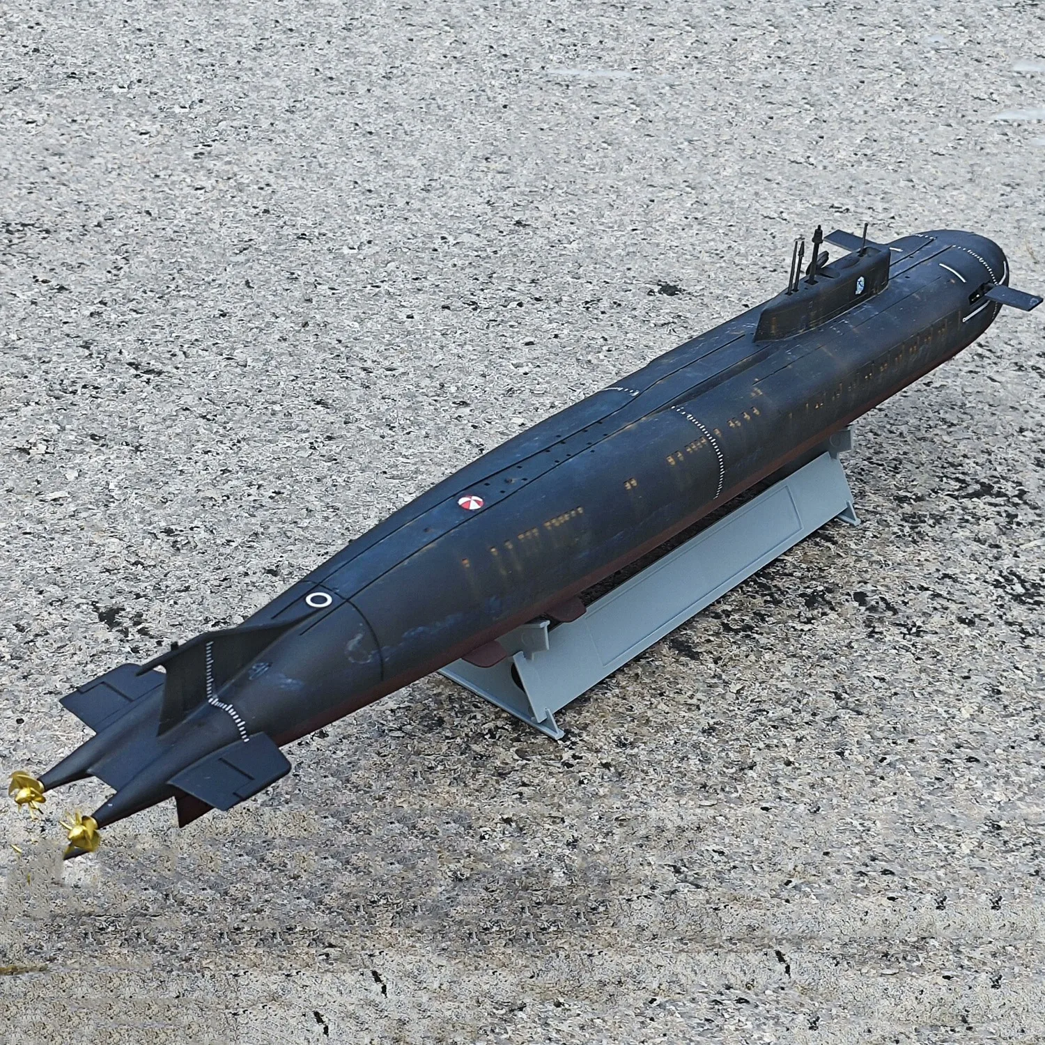 1/350 RC Boat 44cm Simulation Kursk Remote Control Submarine 3D Printing Molding RC Ships Model RTR Adult Ship Toy Gift