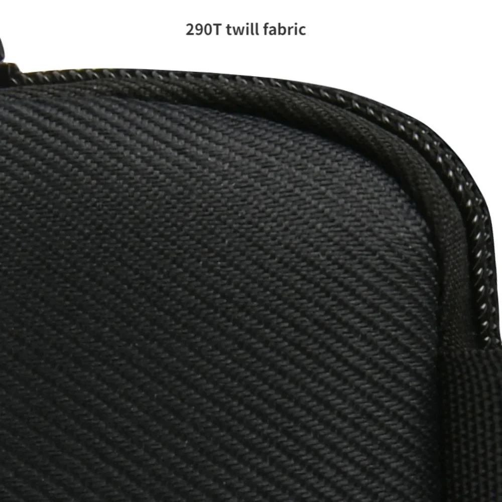 Portable Storage Bag Carrying Case For Airfly Audio Transmitter Receiver And Bluetooth Earbuds Charging Case