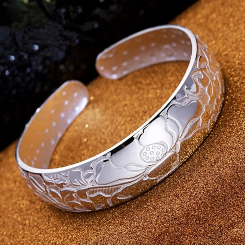 Adjustable Handmade 925 Sterling Silver Weaving Bracelet - Fashionable Unisex Jewelry