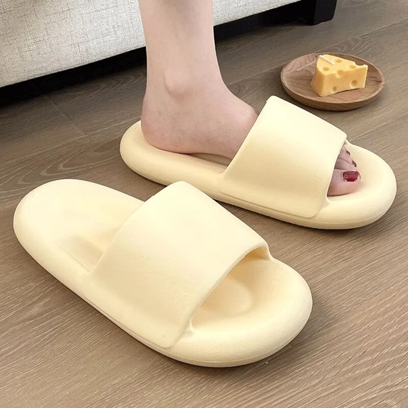 Anti-Slip Sandals Ultra Soft Slippers Cloud Shower Home Hole Shoes High  Quantity