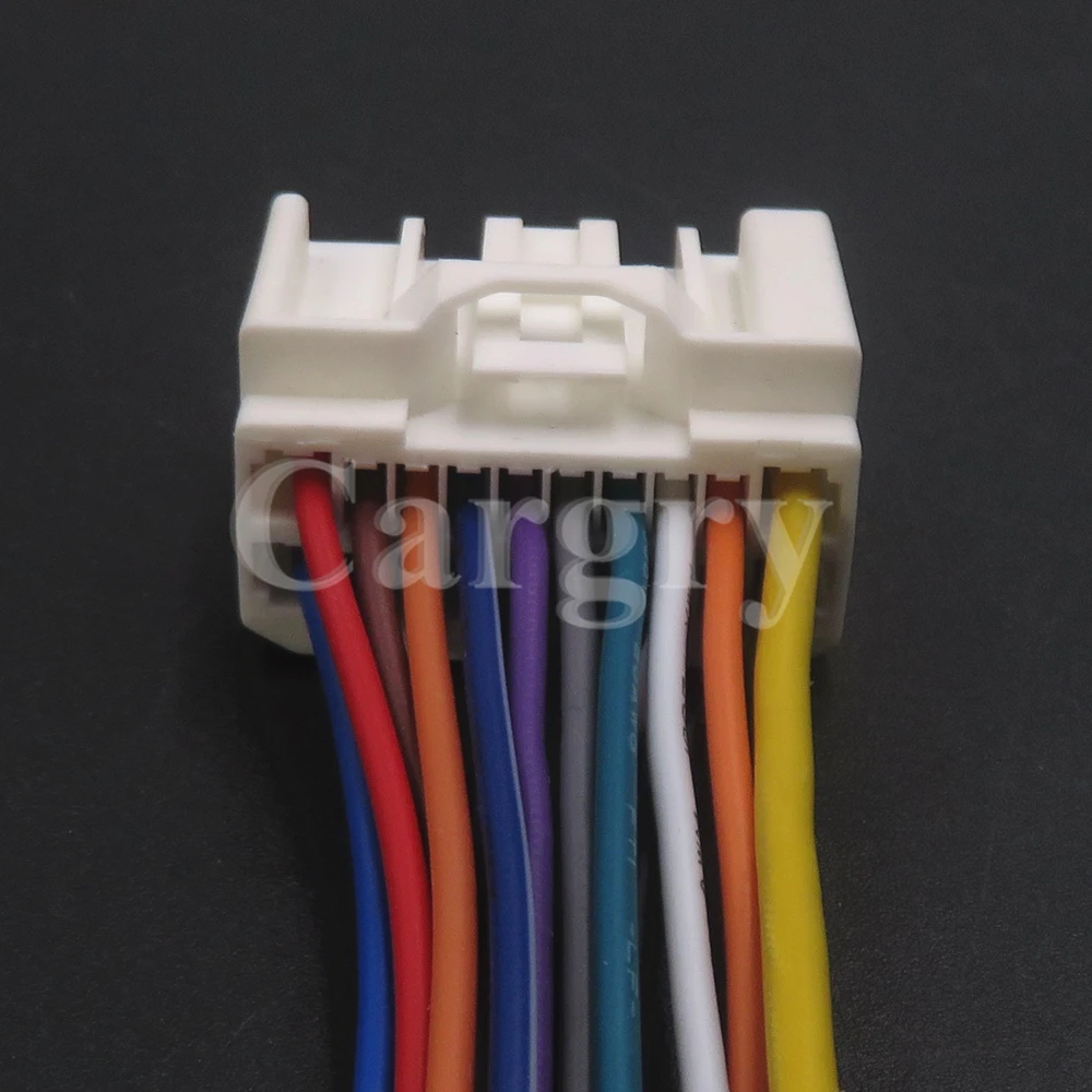 1 Set 20P AC Assembly Car Audio Horn ISO Connector Auto Stereo Radio CD Wire Harness Adapter Wire Plug For Nissan