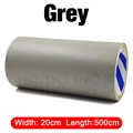 Grey 20cm x 500cm