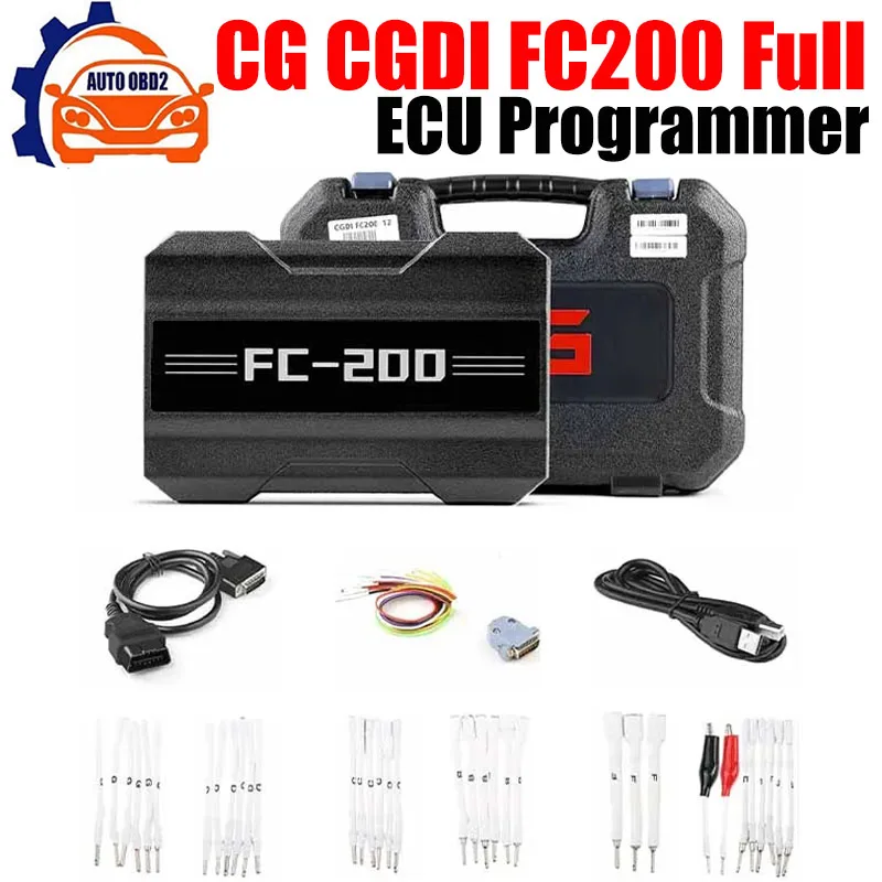 

ECU Программатор V1.1.1.0 CG CGDI FC200, полная версия, поддержка 4200 ECUs, 3 рабочих режима, адаптер для MPC5XX