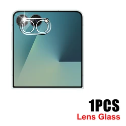 Premium Full Coverage Tempered Glass Screen & Camera Protector Set - Z Flip 5 (1Pcs Lens Glass)