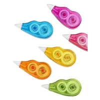 6pc Set Correction Tape Kawaii Mechanical Cute Design Correction Tape - Perfect for Decorating Diaries and School Supplies 6