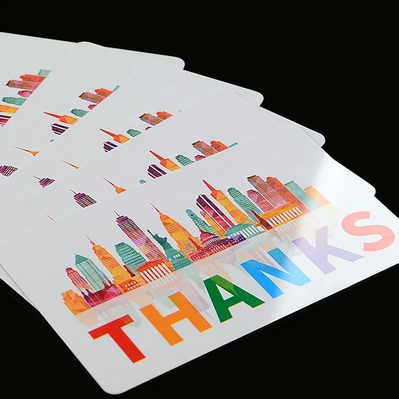 100PCS Full-color Double-sided Printing Business Card 300GMG Paper