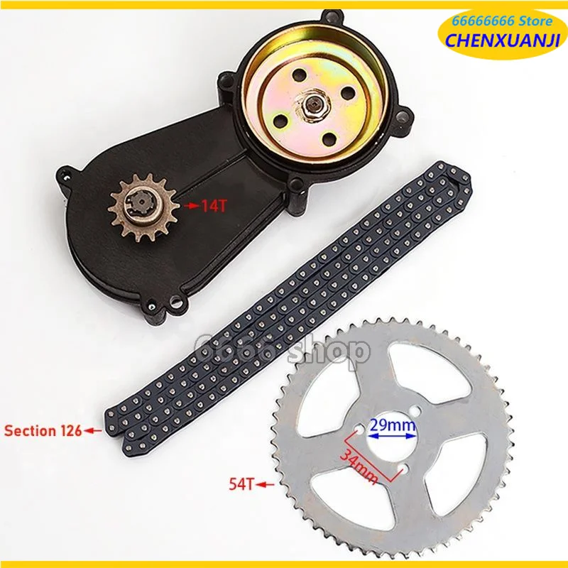 47cc49ccPocketBikeLiyaFrontGearboxTransmissionGearBoxMini