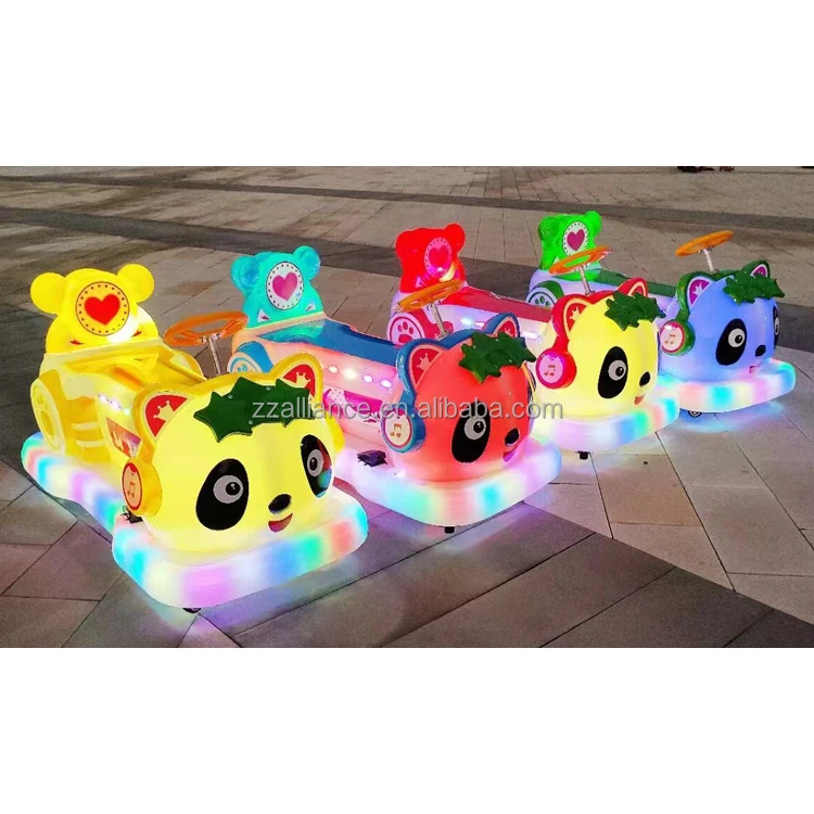 Kids Ride On Car Panda Children Amusement Park Battery Bumper Car Commercial Ride On For Sale