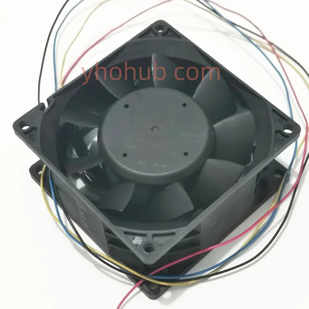 Delta Electronics Pfb0848dhe Ck2a dc 48v 1.00a 80x80x38 mm Ventilador de Refrigeração do Servidor de Fios - Imagem 4