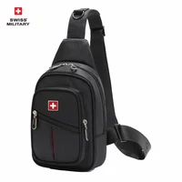 SWISS hommes sacs de poitrine loisirs de plein air sac à bandoulière étanche grand espace sac de poitrine hommes pratique sac à bandoulière Durable 1