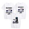 Policeman Car Family Matching Birthday Party Shirts Personalized Police T Shirts Boys Any Age Name My Kids Shirts T Shirts 1