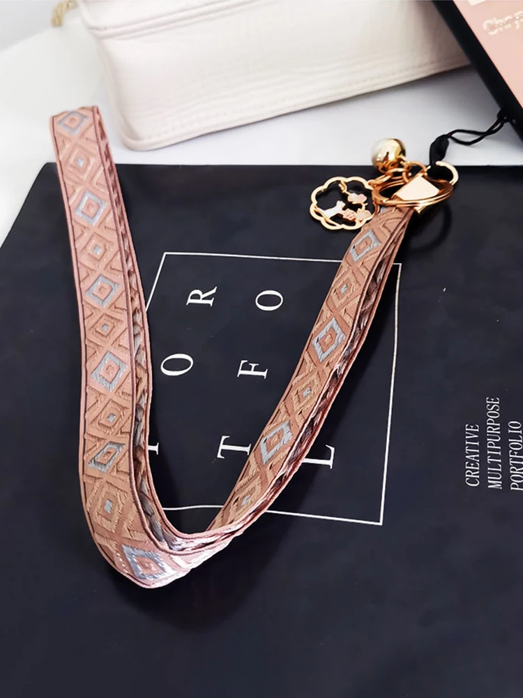 Lot De 10 Boucles Détachables Noires Pour Téléphone Portable