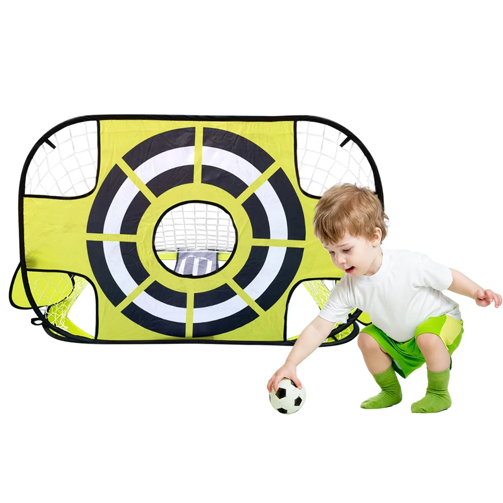 

Kids Soccer Goal Set Soccer Goals with Carry Bag 3.93 X 2.62 FT Pop Up Soccer Goal Portable Soccer Net for Kids Soccer Practice