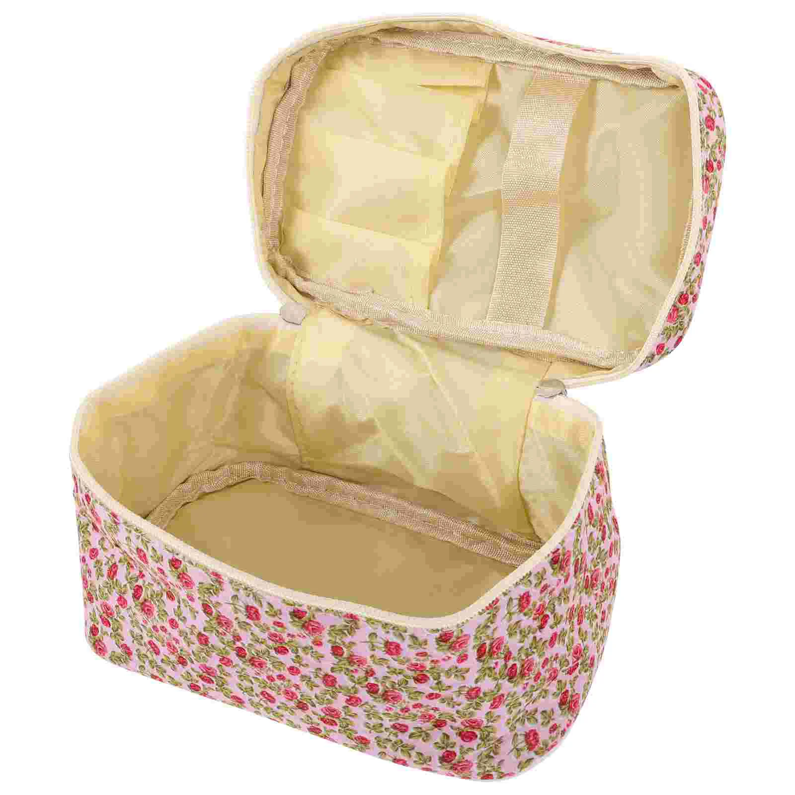 

Portable Large Capacity Bag Travel Makeup Polyester Lipstick for Purse