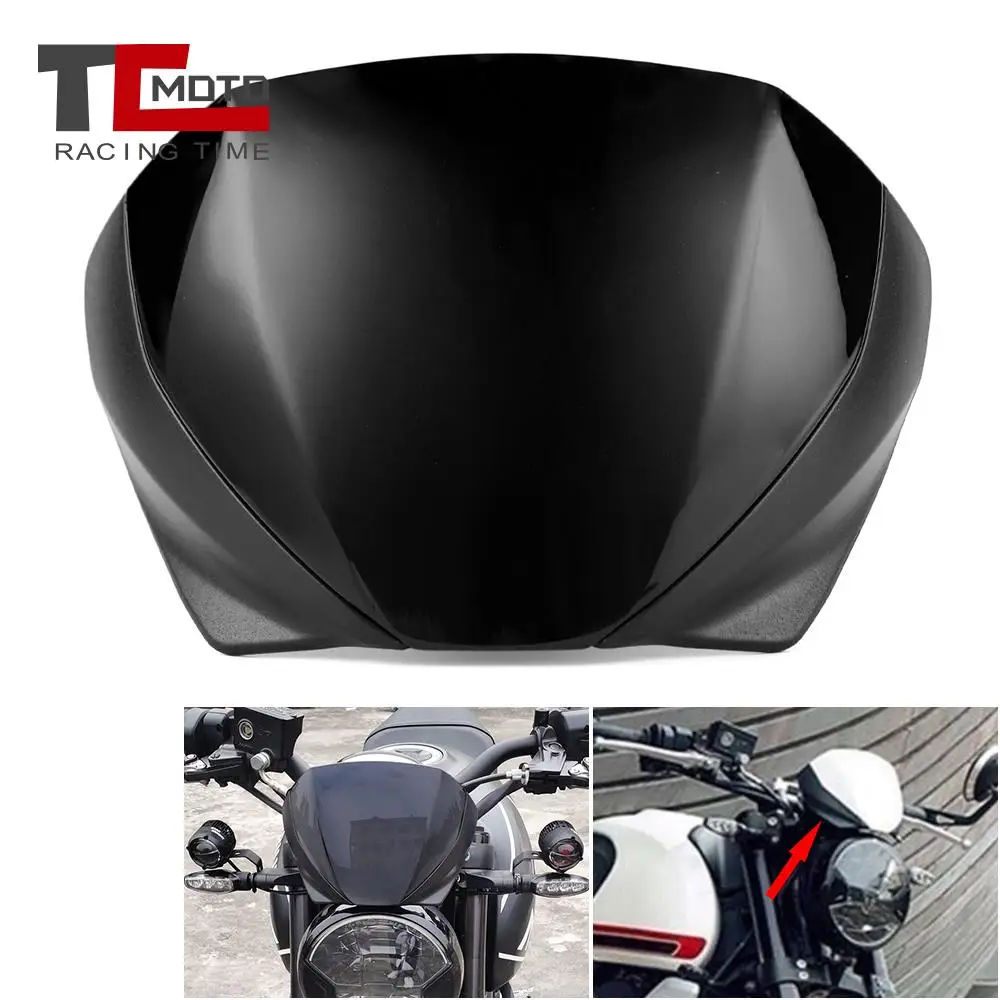 

Motorcycle Windscreen for Triumph Trident 660 2021-2022 Trident660 Windshield Wind Screen Shield Airflow Deflectors Accessories