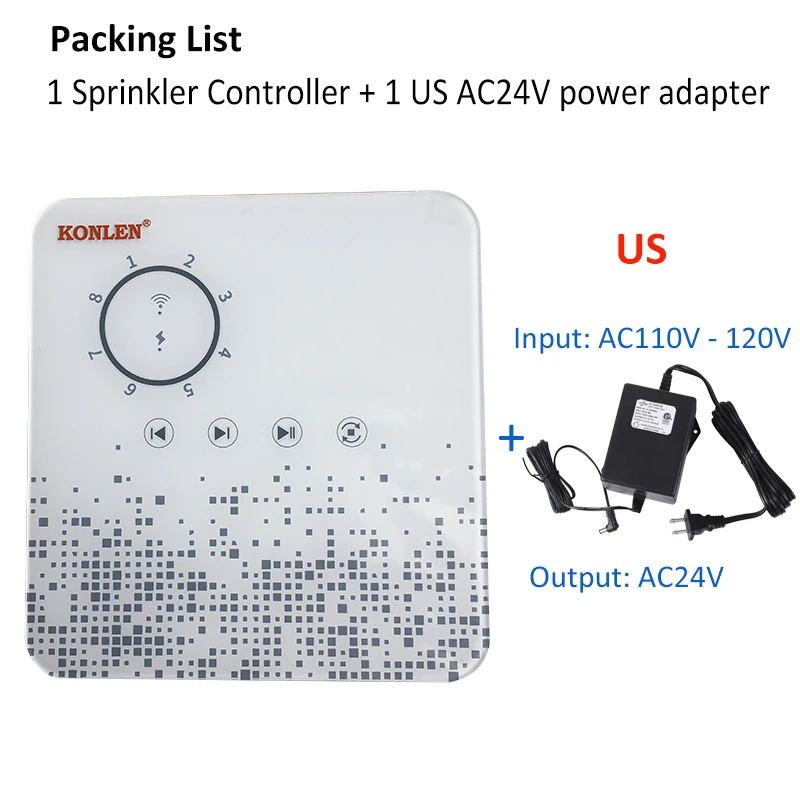 With US Adapter 24V