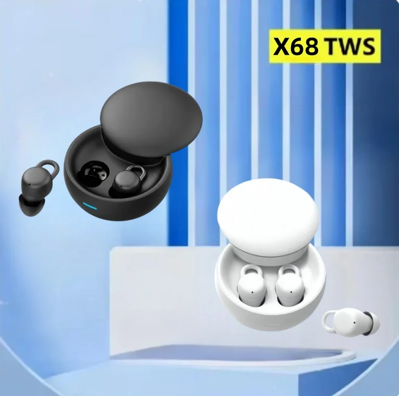 Wireless Waterproof Headphones with Mic for Bluetooth Devices